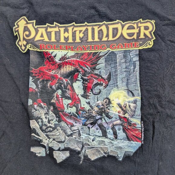 Pathfinder Roleplaying Game T-shirt 2XL Black Fruit of the Loom - Picture 8 of 9